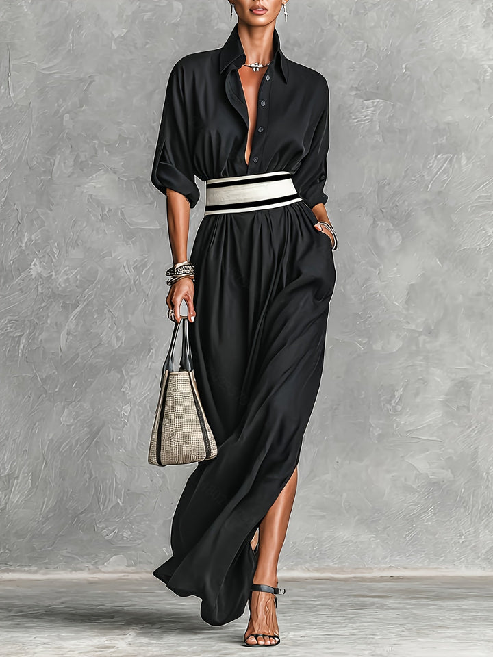 Fiora | Abito Camicia Elegante