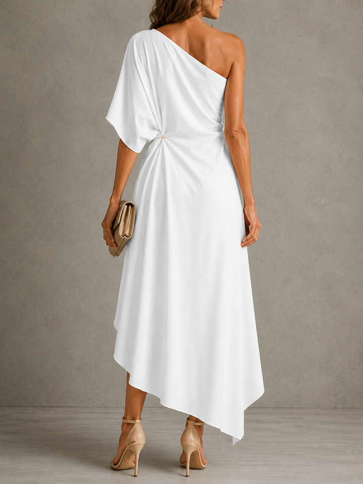 Alda | Abito asimmetrico elegante